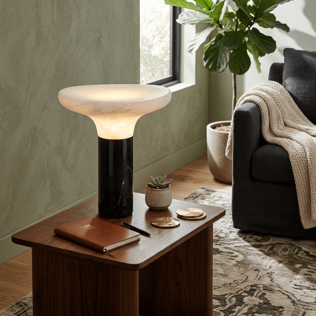 Eiruora Alabaster Table Lamp