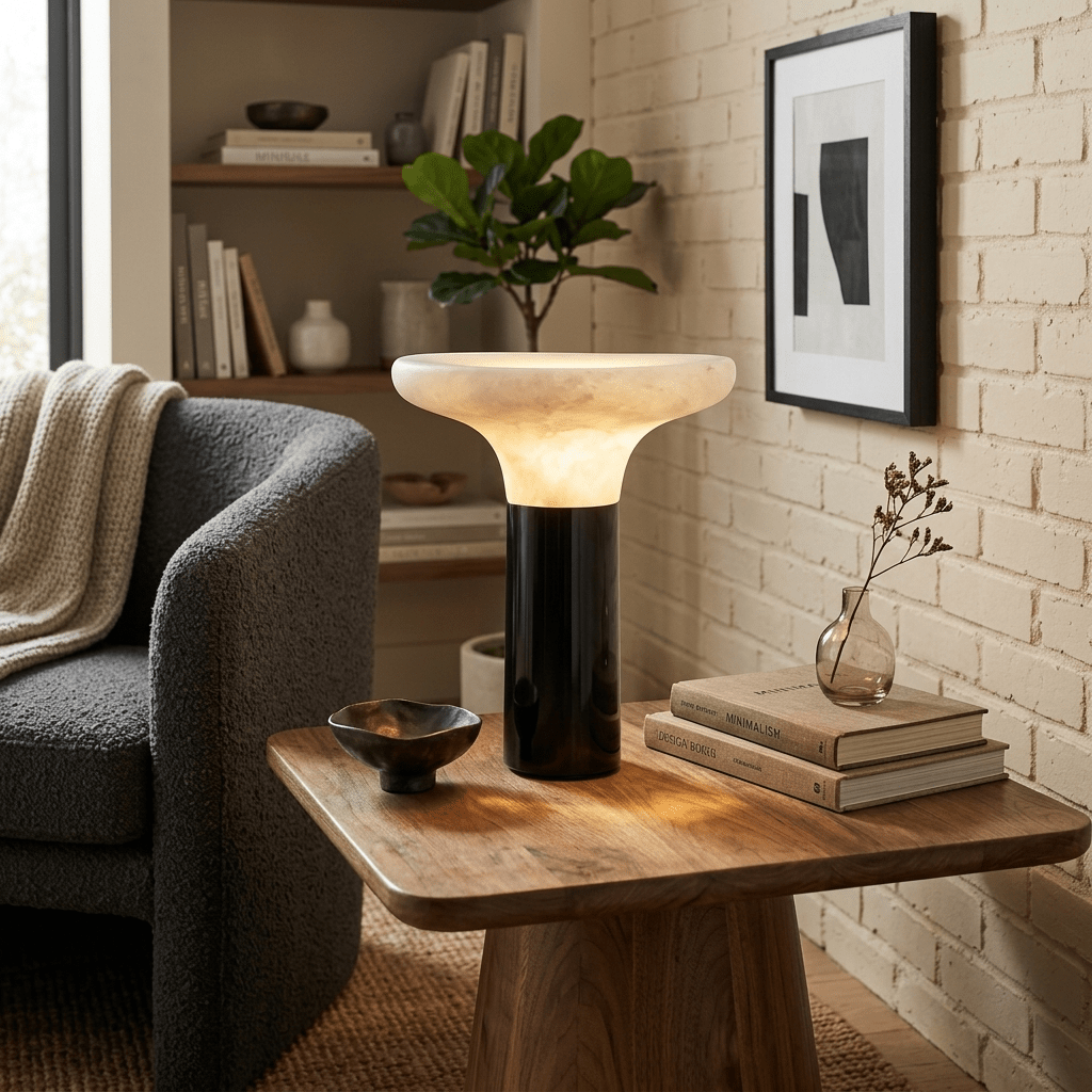 Eiruora Alabaster Table Lamp
