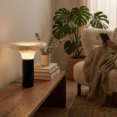 Eiruora Alabaster Table Lamp