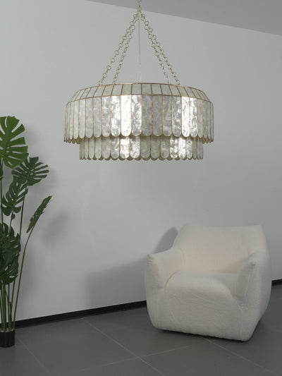 Capiz Aurelia Chandelier