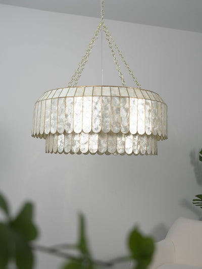 Capiz Aurelia Chandelier