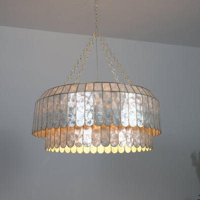 Capiz Aurelia Chandelier
