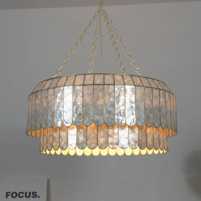 Capiz Aurelia Chandelier