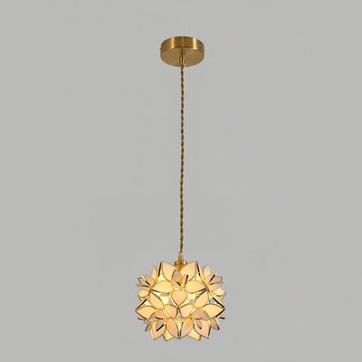 Amara Luxury Glass Pendant Light - Neutral Decor