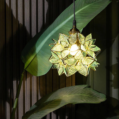 Amara Luxury Glass Pendant Light - Neutral Decor