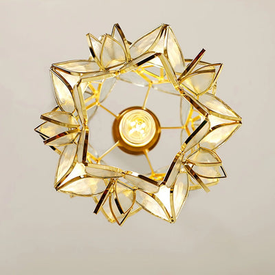 Amara Luxury Glass Pendant Light - Neutral Decor