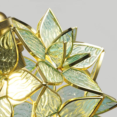Amara Luxury Glass Pendant Light - Neutral Decor