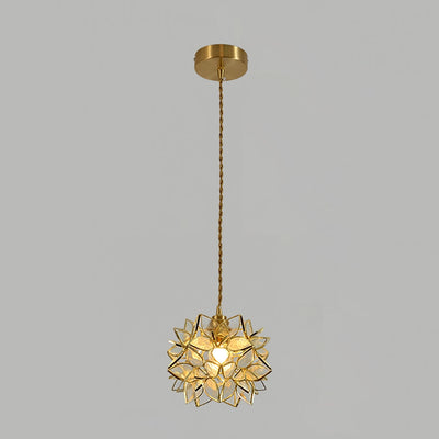 Amara Luxury Glass Pendant Light - Neutral Decor