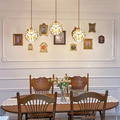 Amara Luxury Glass Pendant Light - Neutral Decor