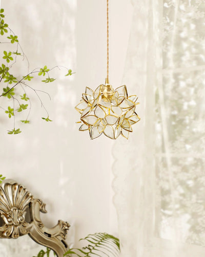 Amara Luxury Glass Pendant Light - Neutral Decor