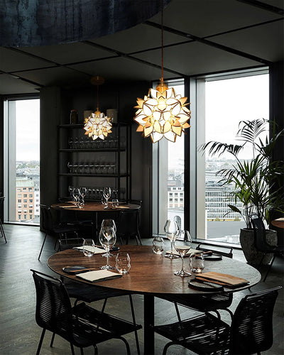 Amara Luxury Glass Pendant Light - Neutral Decor