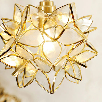 Amara Luxury Glass Pendant Light - Neutral Decor