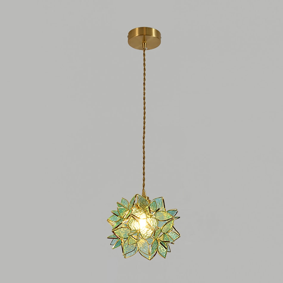 Amara Luxury Glass Pendant Light - Neutral Decor