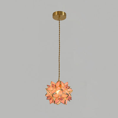 Amara Luxury Glass Pendant Light - Neutral Decor