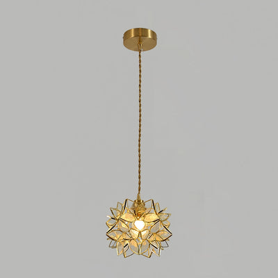 Amara Luxury Glass Pendant Light - Neutral Decor