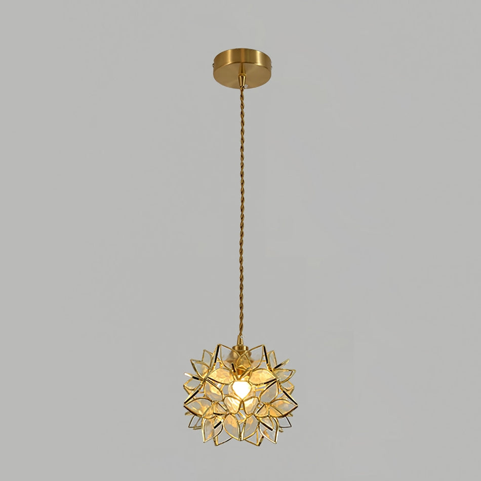 Amara Luxury Glass Pendant Light - Neutral Decor