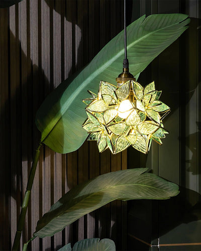Amara Luxury Glass Pendant Light - Neutral Decor