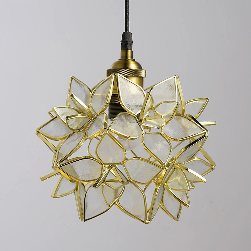 Amara Luxury Glass Pendant Light - Neutral Decor