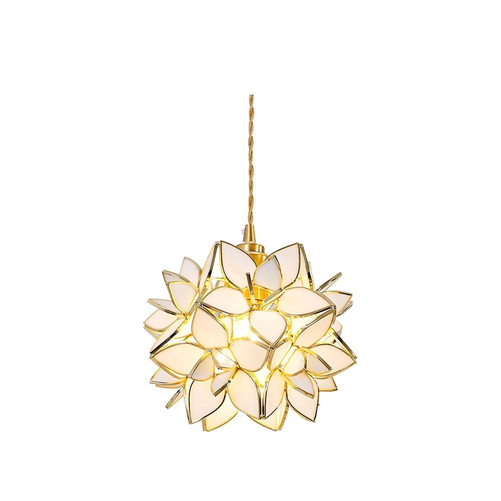Amara Luxury Glass Pendant Light - Neutral Decor