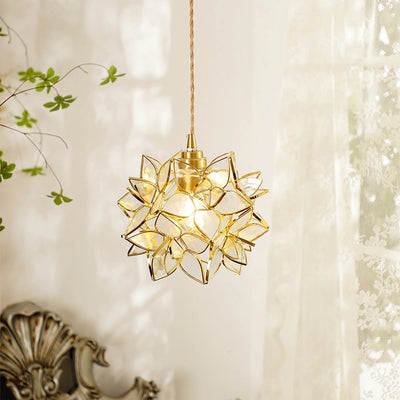 Amara Luxury Glass Pendant Light - Neutral Decor