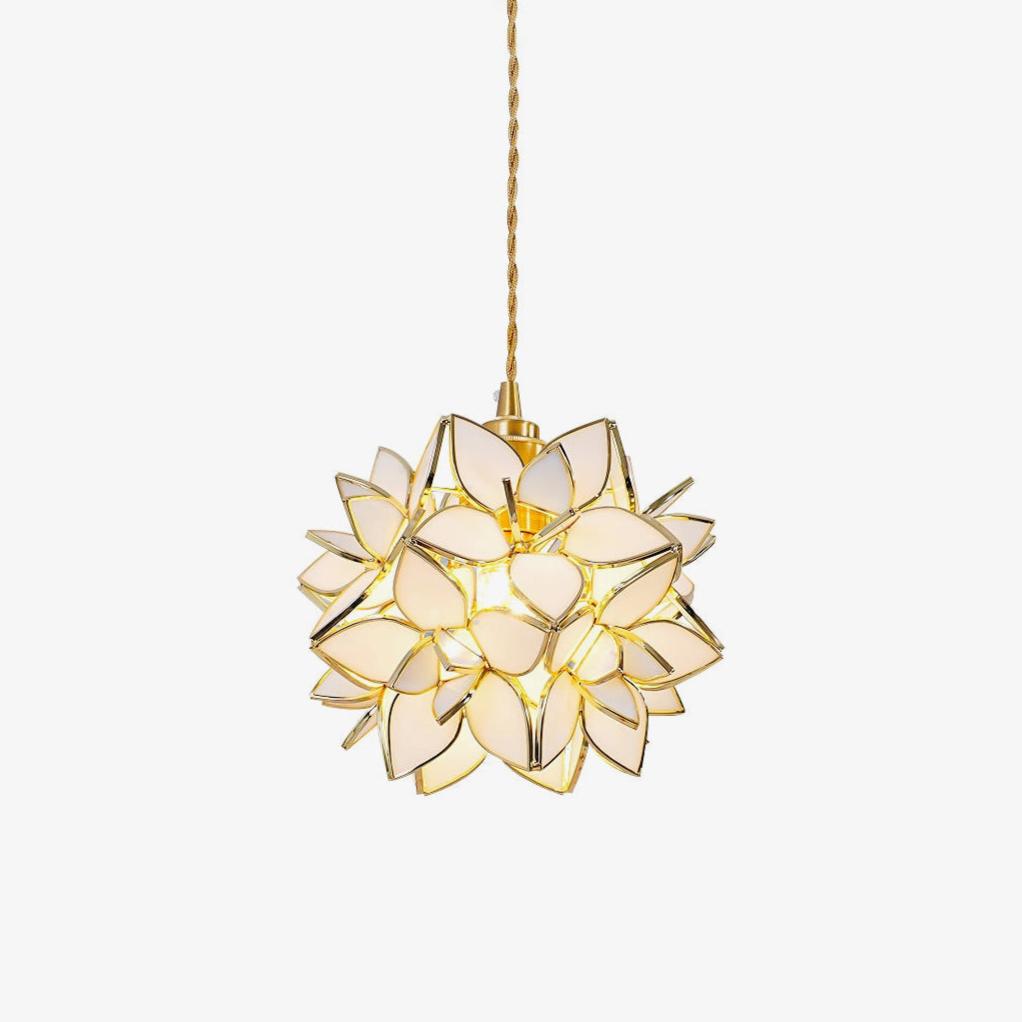 Amara Luxury Glass Pendant Light - Neutral Decor