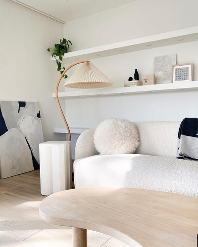 Viaro Wood Floor Lamp