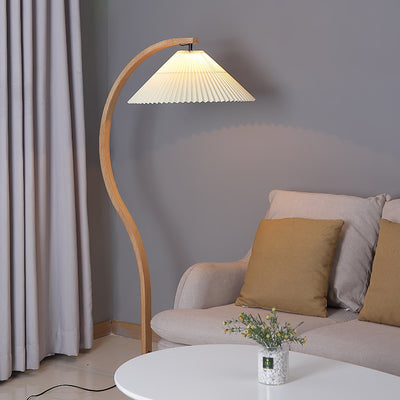 Viaro Wood Floor Lamp
