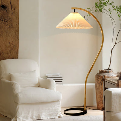Viaro Wood Floor Lamp