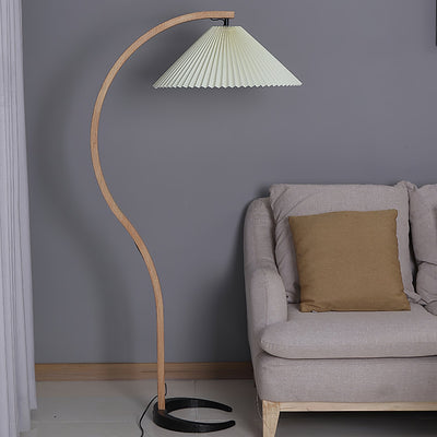 Viaro Wood Floor Lamp