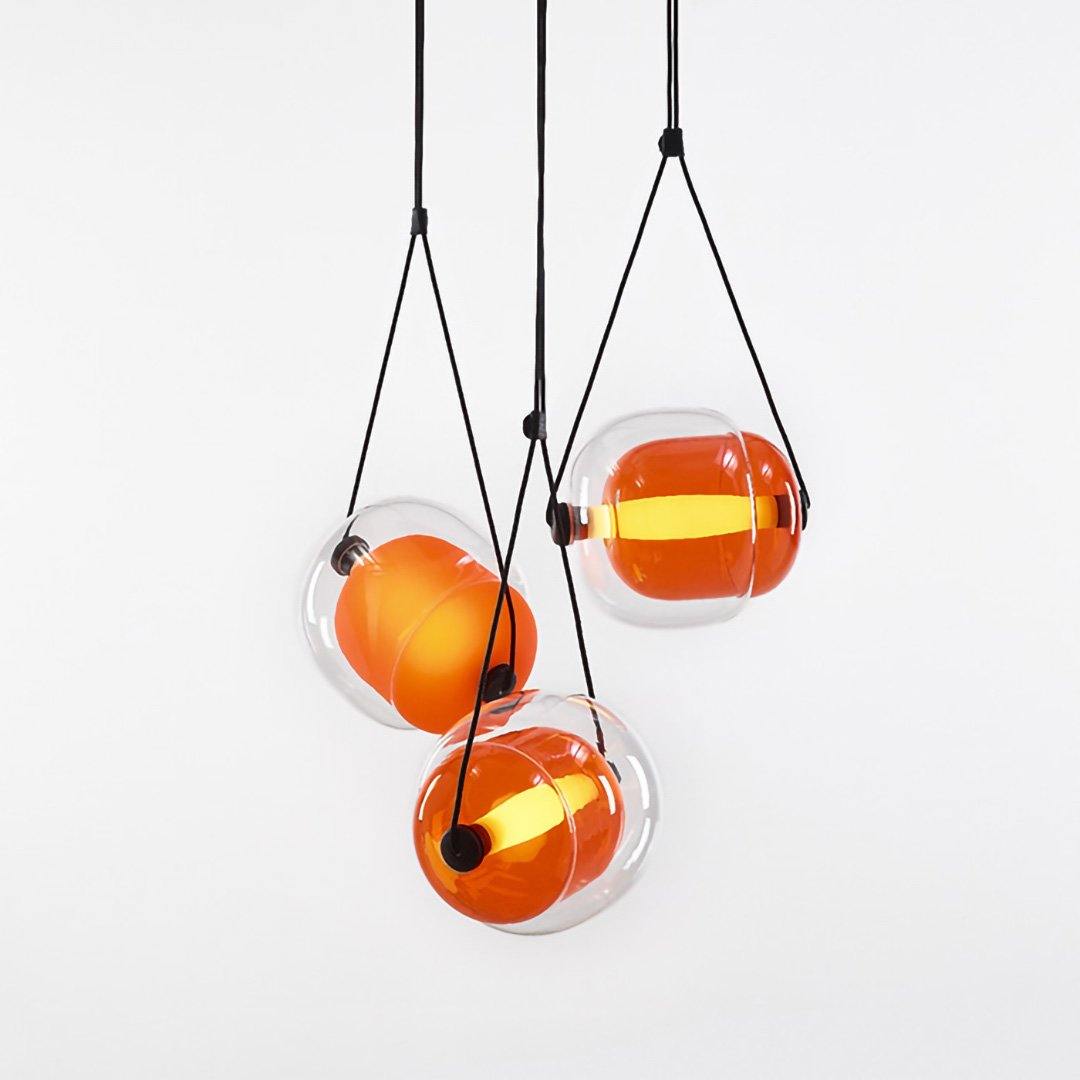 Ovexa Contemporary Glass Pendant Light