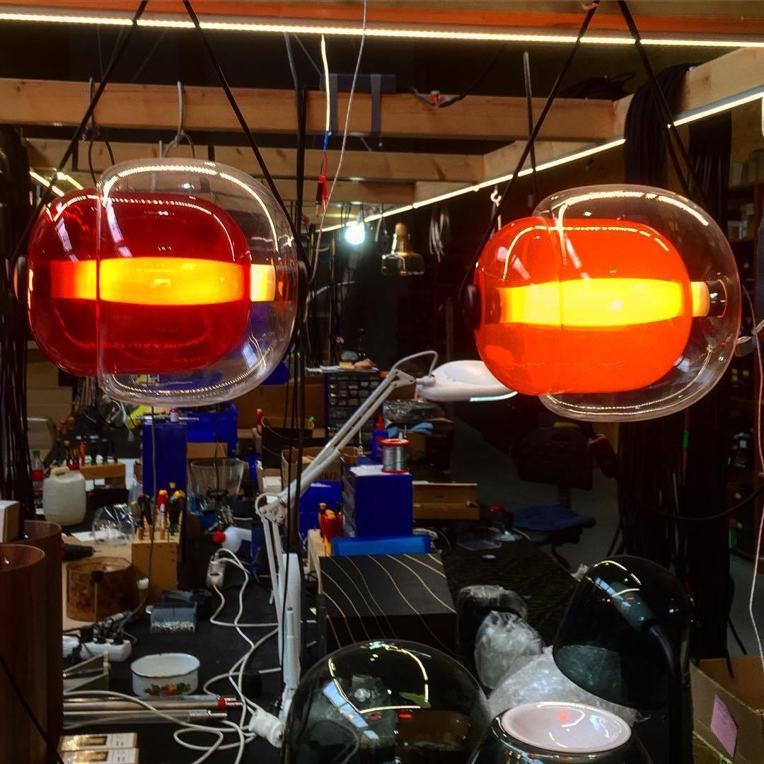 Ovexa Contemporary Glass Pendant Light