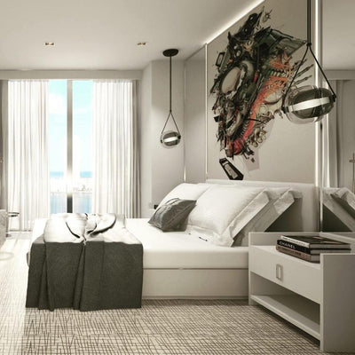 Ovexa Contemporary Glass Pendant Light