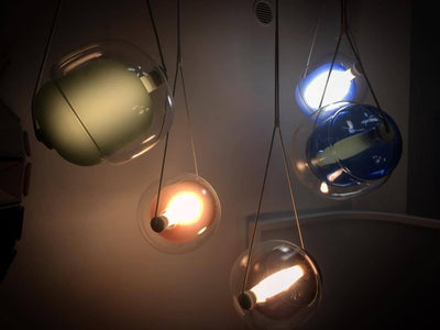 Ovexa Contemporary Glass Pendant Light