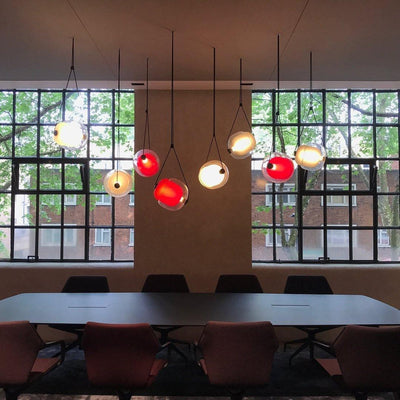 Ovexa Contemporary Glass Pendant Light