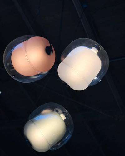 Ovexa Contemporary Glass Pendant Light