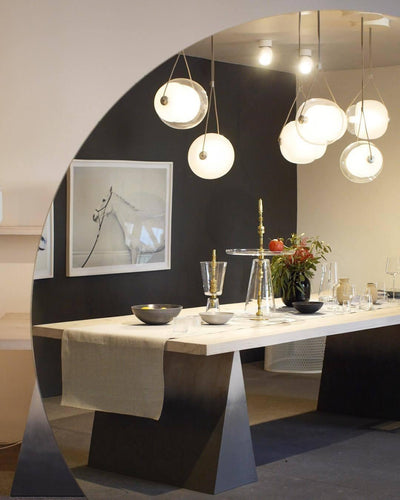 Ovexa Contemporary Glass Pendant Light