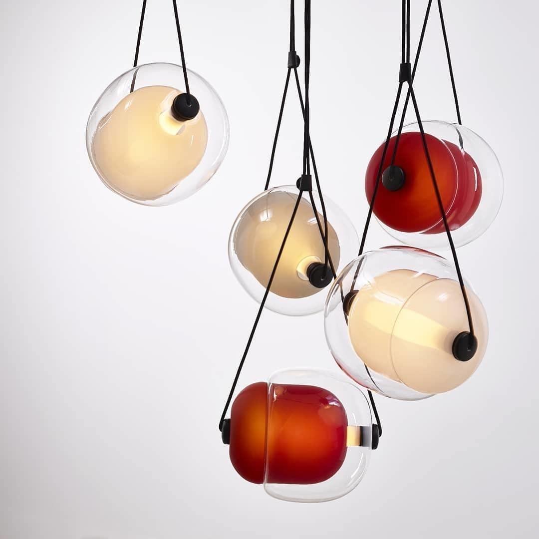 Ovexa Contemporary Glass Pendant Light