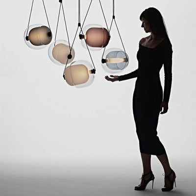 Ovexa Contemporary Glass Pendant Light