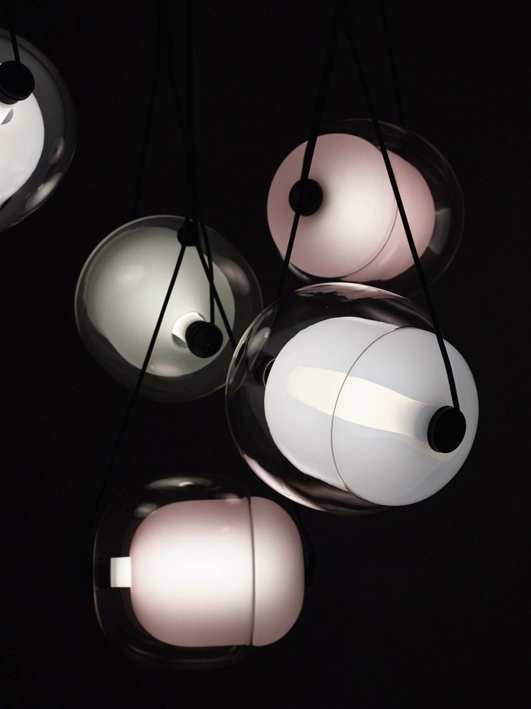 Ovexa Contemporary Glass Pendant Light