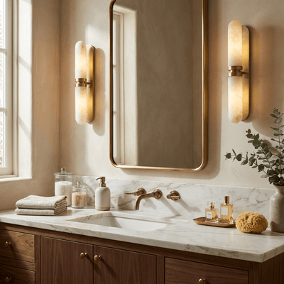 Maelisse Alabaster Wall Sconce