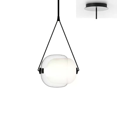 Ovexa Contemporary Glass Pendant Light