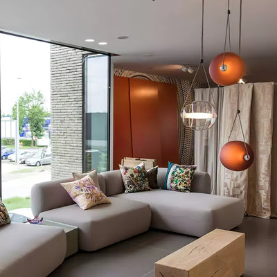 Ovexa Contemporary Glass Pendant Light