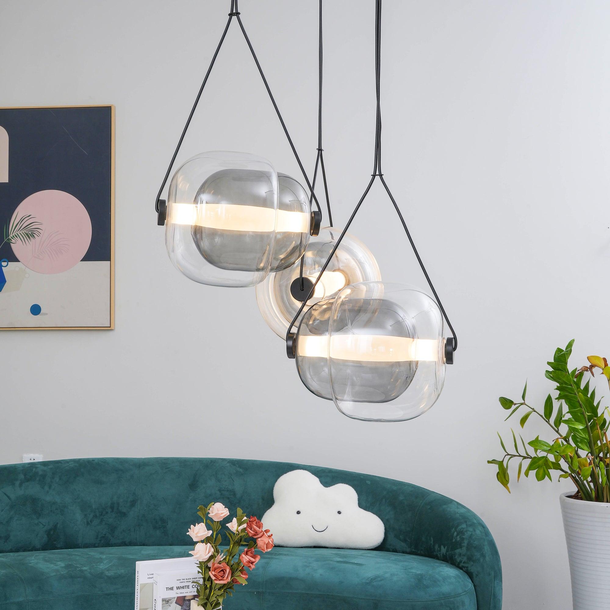 Ovexa Contemporary Glass Pendant Light