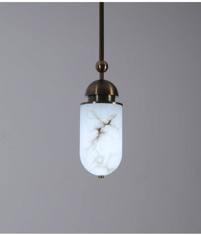 Capsule Alabaster Pendant Lamp