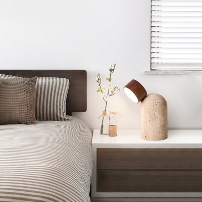 Yorvik Stone Table Lamp