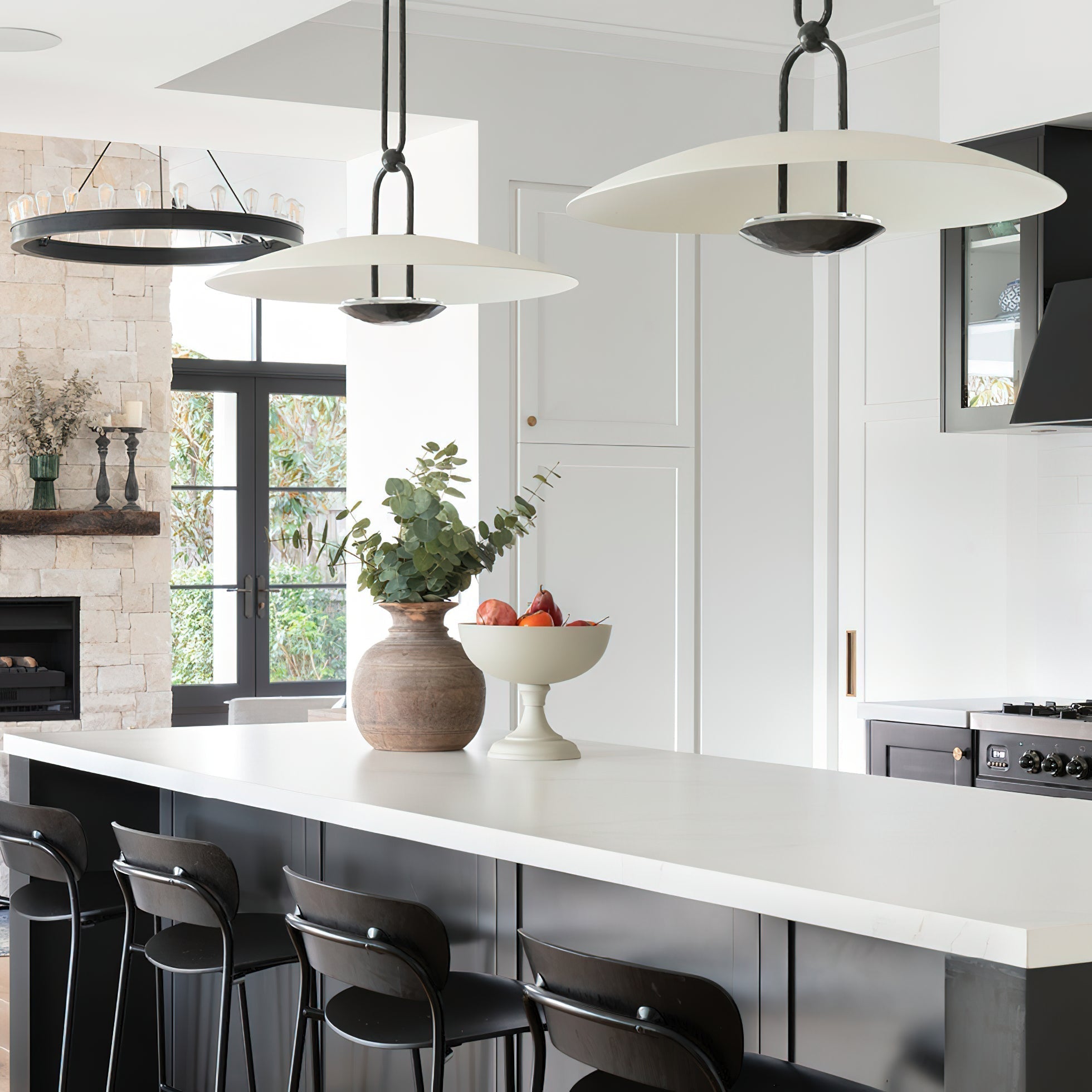 Orialette Brass Pendant Lamp
