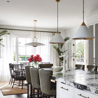 Orialette Brass Pendant Lamp