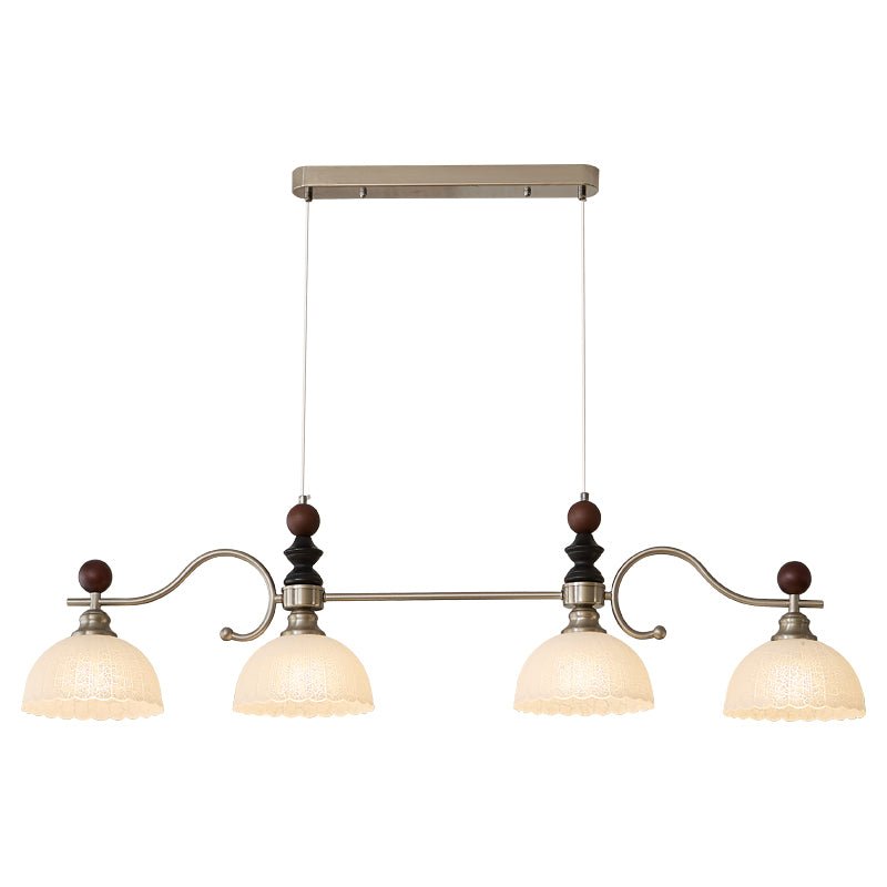 Ivvinisra Elegance Vintage Island Wood Pendant Light
