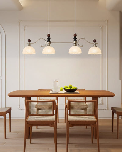 Ivvinisra Elegance Vintage Island Wood Pendant Light