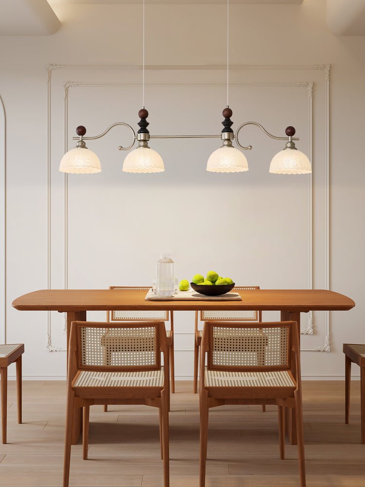 Ivvinisra Elegance Vintage Island Wood Pendant Light